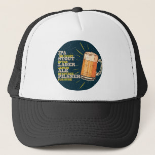 Casquette Beer Always, cercle bleu
