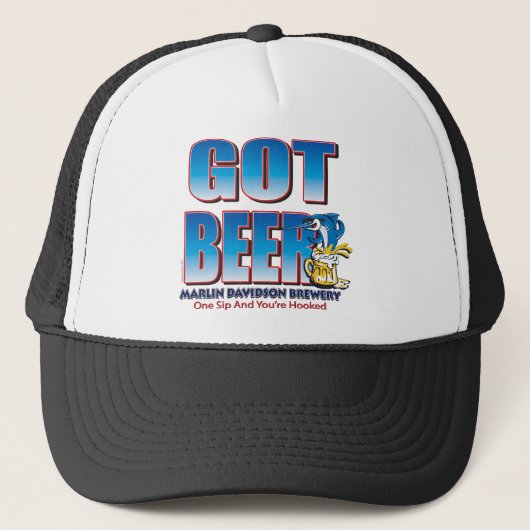 Casquette Beer Marlin Davidsons (Devant)