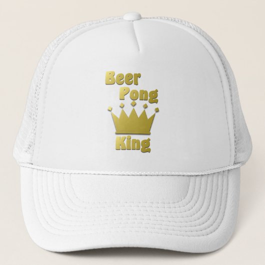 Casquette Beer Pong King (Devant)