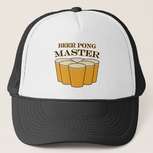 Casquette Beer Pong Master (Devant)