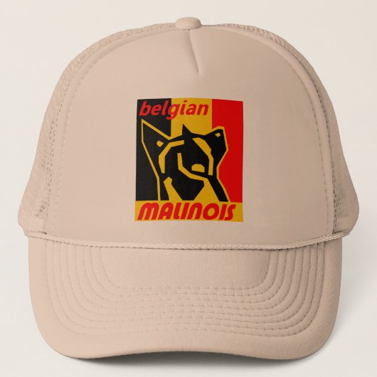 Casquette begian-malinois 1 (Devant)