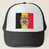Casquette Belgium Flag & COA (Devant)