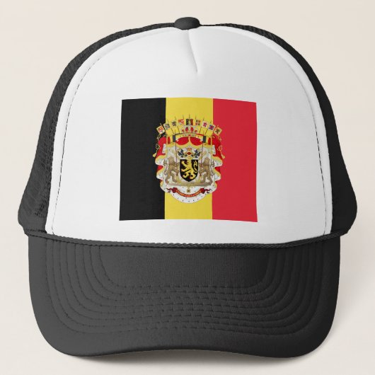 Casquette Belgium Flag & COA (Devant)