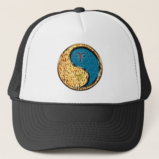 Casquette Bélier & Singe d'eau (Devant)