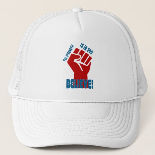 Casquette Believe in Workers Power Union Design (Devant)