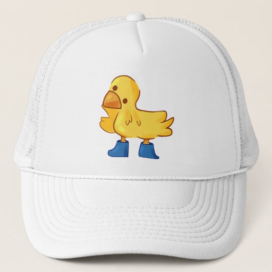 Casquette Belle caricature de canard animal (Devant)