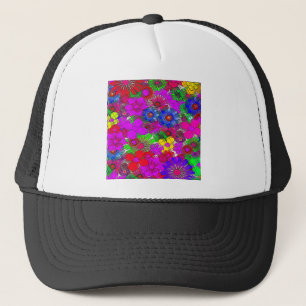 Casquette Belle couleur Extraordinaire motif floral design