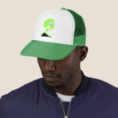 Casquette Belle dame aux roses (En situation)