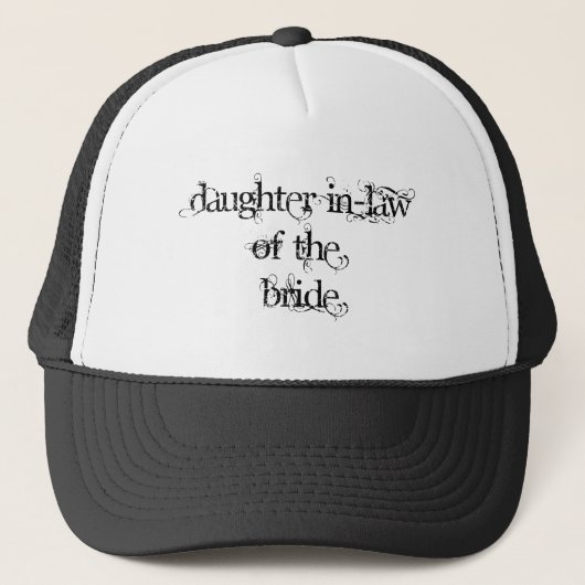 Casquette Belle-fille de l'épouse (Devant)