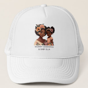 Casquette Belle mère et fille noire (13)
