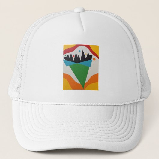 Casquette Belles couleurs vives ! Chapeau (Devant)