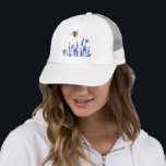 Casquette Belles fleurs de printemps et les abeilles volent<br><div class="desc">Belles fleurs de printemps et abeilles Voler - Dessin Nature Sweet Honey Bee - Choisissez / Ajouter votre texte favori / Couleur - Faites votre cadeau unique - Redimensionnez et déplacez ou retirez et ajoutez des éléments avec outil de personnalisation! - Dessin et design par MIGNED. Vous pouvez également transférer...</div>