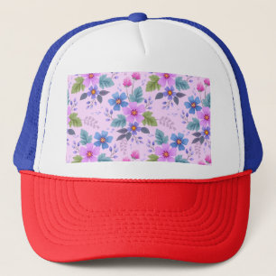 Casquette Belles fleurs motif floral-36841
