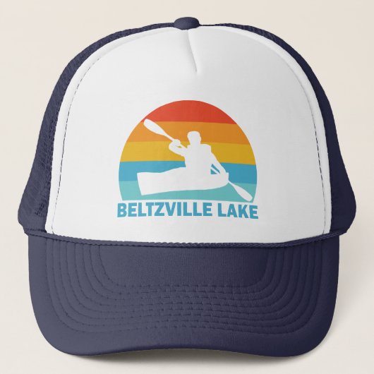 Casquette Beltzville Lake Pennsylvanie Kayak (Devant)