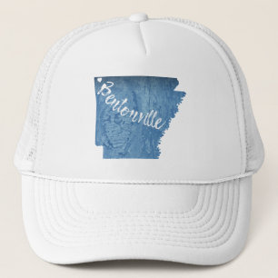 Casquette Bentonville Arkansas Grain de bois