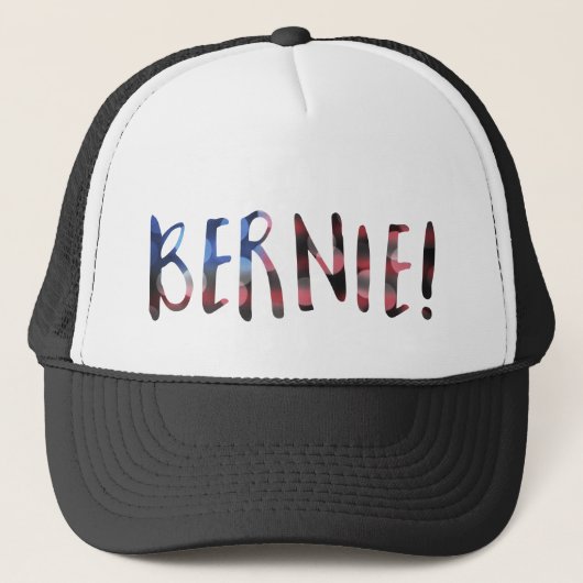 Casquette bernie sanders bokeh (Devant)