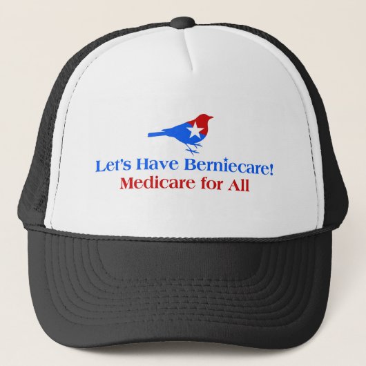 Casquette Berniecare - Medicare For All (Devant)