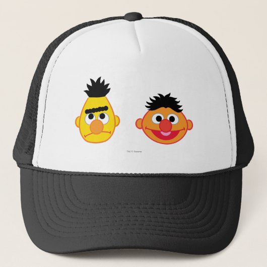 Casquette Bert & Ernie Emojis (Devant)