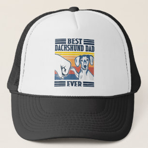 Casquette Best Dachshund Papa Jamais Chemise Vintage Père Jo