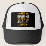 Casquette Best Husband Since August 1970 Funny Anniversary<br><div class="desc">Best Husband Since August 1970 Funny Anniversary Funny gift for any husband or dad who is a cool guy For him gifts boyfriend, husband valentines day funny gift idea. also great for father's day, birthday gifts, réuniary, New Year gift, Christmach s gif, the parfait gift for boyfriend, parfait valentines day...</div>