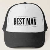 Casquette Best Man Trucker Hat (Devant)