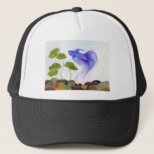 Casquette Bêta bleu (Devant)