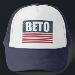 Casquette Beto American Flag Le gouverneur du Texas<br><div class="desc">Beto pour le gouverneur Election American Flag. Votez Beto O'Rourke pour le Texas à mi-mandat 2022. Un casquette démocrate libéral cool pour un partisan de Beto. Un cadeau magnifique avec des étoiles et des rayures en rouge,  blanc et bleu pour un membre du parti démocratique Texan.</div>