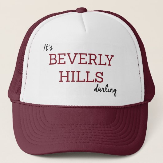 Casquette Beverly Hills (Devant)