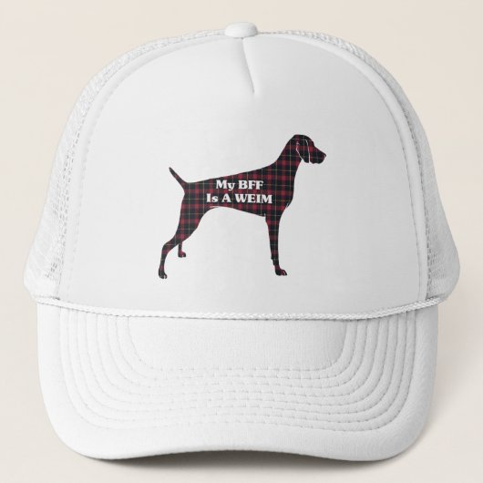 Casquette BFF Weimaraner (Devant)