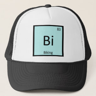 Casquette Bi - Sports cyclistes Chimie Symbole du tableau pé
