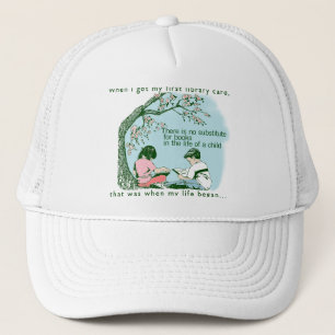 Casquette Bibliothèque de bibliothécaire