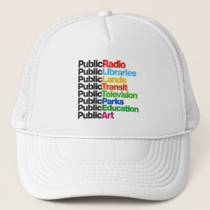 Casquette Bibliothèques publiques Radio Télévision Art Parcs