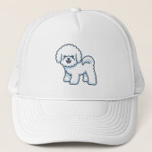 Casquette Bichon Frise (Devant)