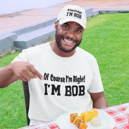 Casquette Bien sûr que j'ai raison