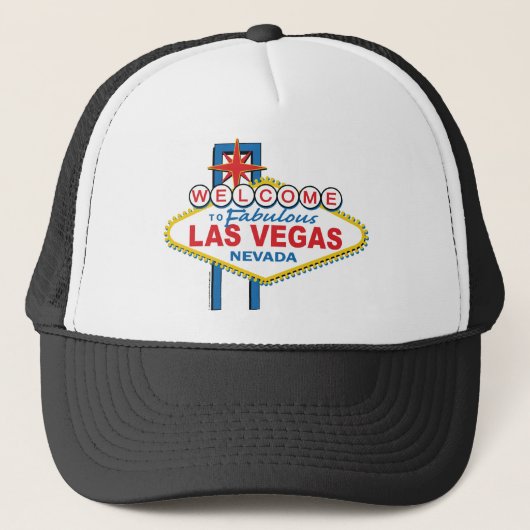 Casquette Bienvenue à Fabulous Las Vegas (Devant)