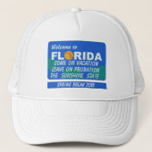 Casquette Bienvenue En Floride Spring Break (Devant)