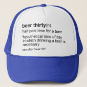 Casquette Bière trente (Devant)