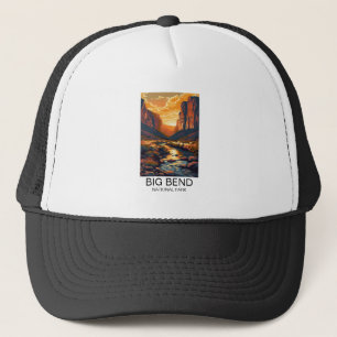 Casquette Big Bend National Park Texas Retro Travel