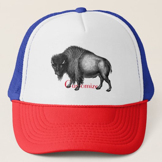 Casquette Big Bison Buffalo Thunder-Cove (Devant)