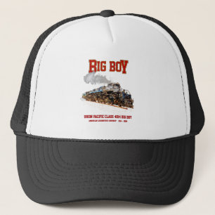 Casquette Big Boy Train à vapeur Vintage Locomotive américai