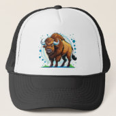 Casquette big horned bison (Devant)