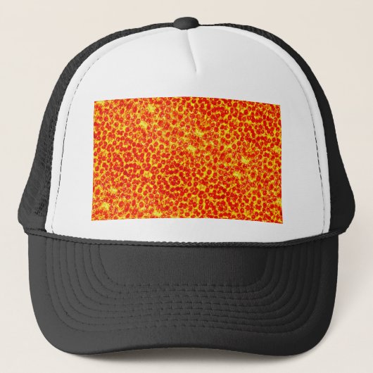 Casquette Big Pizza Motif (Devant)