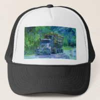 Big Rig Logging Camion Conduite Trucker Hat Series