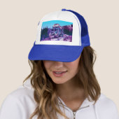 Casquette Big Rig Transporter Automobile Conduite Trucker Ha (En situation)