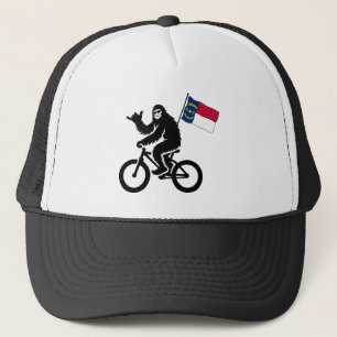 Casquette Bigfoot Cyclisme Drapeau de Caroline du Nord