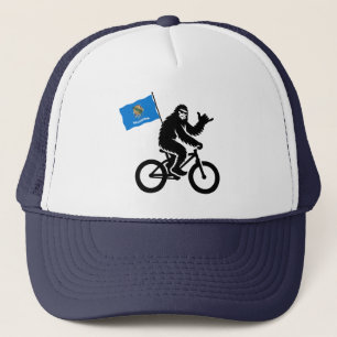Casquette Bigfoot Cyclisme Drapeau de l'Oklahoma