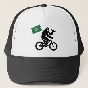 Casquette Bigfoot Cyclisme Drapeau de Washington
