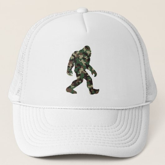 Casquette Bigfoot Sasquatch Camouflage (Devant)