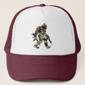 Casquette Bigfoot Sasquatch Camouflage (Devant)