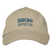 CASQUETTE BIKINI INSPECTOR (monotone) (Devant)